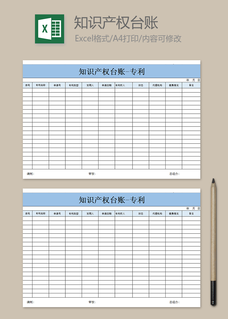 知識產(chǎn)權(quán)臺賬-專利