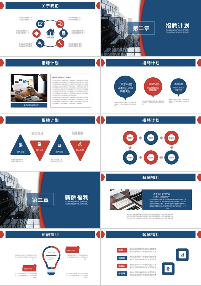 適用公司企業商業匯報融資策劃部門培訓的企業招聘模板分享-1