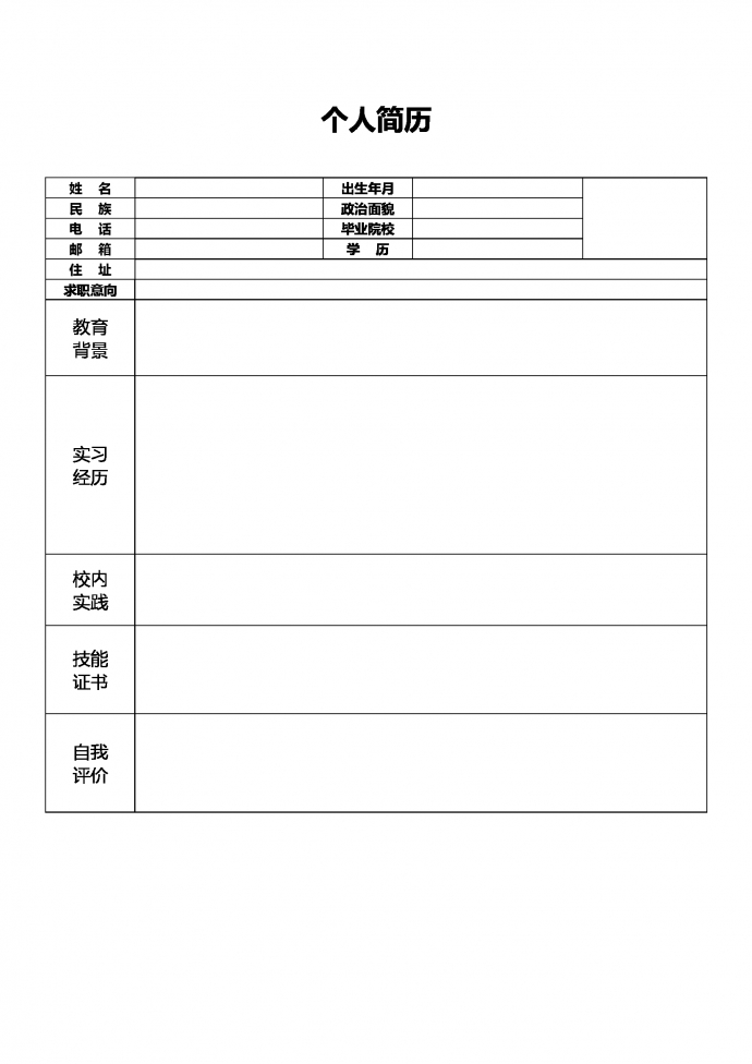 天藍(lán)色經(jīng)典護(hù)士自薦信簡歷模板-1