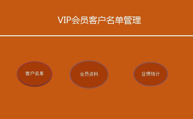 VIP會(huì)員客戶名單管理系統(tǒng)excel模板